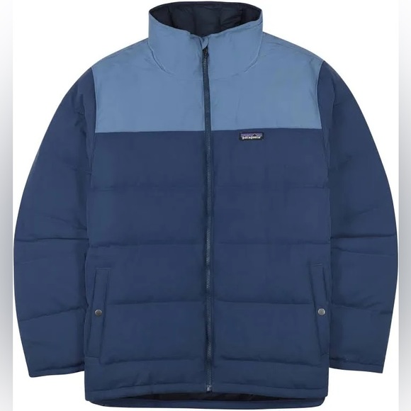 Patagonia Other - PATAGONIA BIVY DOWN JACKET - STONE BLUE/WOOLLY BLUE